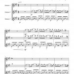 Pavane (trio de guitares)