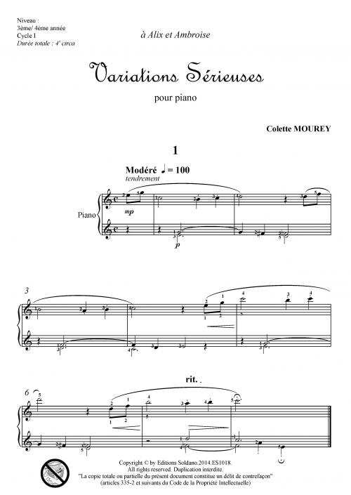 Variations sérieuses (piano)