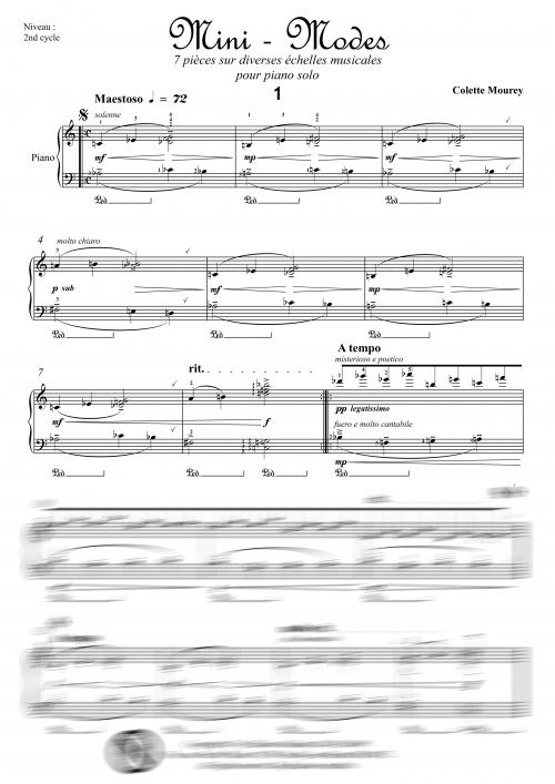 Mini-modes (piano)
