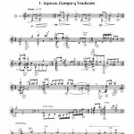 Suite n°1 (guitare)