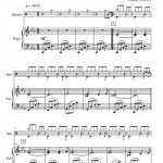 Ballade au clair de lune (batterie et piano)