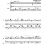 Entracte de l'acte III (flûte, cor anglais, clarinette et harpe)