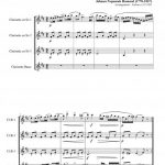 Alla Polacca (quatuor de clarinettes)