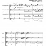 The Jelly Roll blues (quatuor de clarinettes)