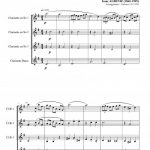 Pequenaz valse n°2 (quatuor de clarinettes)