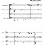 Pequenaz valse n°3 (quatuor de clarinettes)