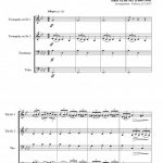 Serenata arabe (quatuor de cuivres)