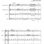 Trouville Canter (quatuor de cuivres)