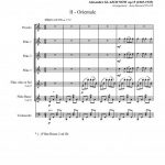 Cinq novellettes -n°2- (ensemble de flûtes et violoncelle ad lib.)