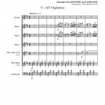 Cinq novellettes -n°5- (ensemble de flûtes et violoncelle ad lib.)