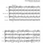 Berceuse (ensemble de flûtes et violoncelle ad lib.)