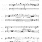 Alla Polacca (duo de saxophones alto)