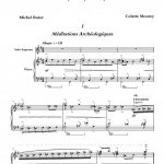 4 chansons spiraliques (soprano et piano)