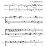The Jelly Roll blues (duo d-euphoniums)