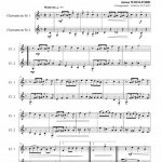 Trouville Canter (duo de clarinettes)