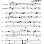 Trouville Canter (duo de saxophones alto)