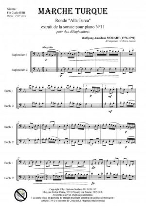 Marche Turque (duo d'euphoniums)