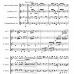Maple leaf rag (quatuor de clarinettes)
