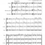 Galop infernal (quatuor de flûtes)