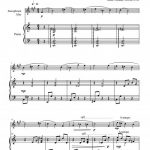 Berceuse (saxophone alto et piano)