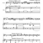 A Rakoczi nota (violon et piano)