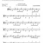 Quatre petites saisons (guitare)