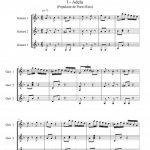 4 pièces d'Amérique latine (trio de guitares)