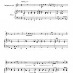 Cheverny (clarinette sib et piano)
