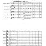 Danse macabre (ensemble de saxophones et percussions)