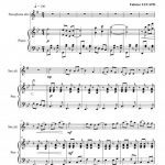 Sous le soleil (saxophone alto et piano)