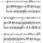 Sur la muraille de Chine (saxophone ténor et piano)
