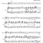 Couleur créole (saxophone ténor et piano)