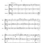 16 trios variés -VOL.1 (trio de bassons)