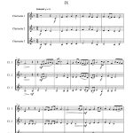 16 trios variés -VOL.2 (trios de clarinettes)
