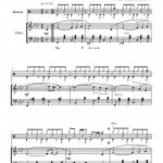 Bossa tempo (batterie et piano)
