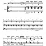Douze huit à deux (batterie et piano)