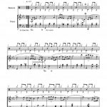 Mazurka-Valse (batterie et piano)