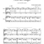 Valse des nuages (2 flûtes et piano)