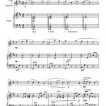 Berceuse (flûte et piano)