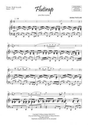 Flutirap (flûte et piano)