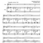 Tendresse (flûte alto et piano)