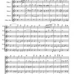 Plein jeu, fugue et quatuor (ensemble de flûtes)
