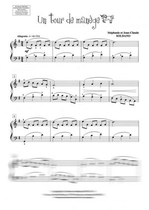 Un tour de manège (piano)