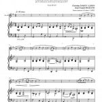 Soir de lune (saxophone alto et piano)