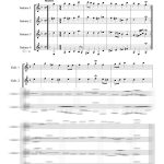Trois Chorals (quatuor de guitares)
