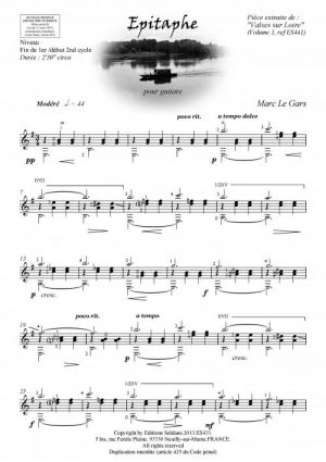 Epitaphe (guitare)