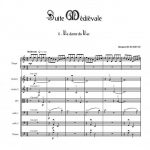 Suite médiévale -2ème mouvement- (harpe et cordes)