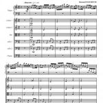Suite médiévale -3ème mouvement- (harpe et cordes)