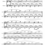 Scènes d'enfants (duo de guitares)
