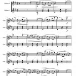 Valse en si mineur (duo de guitares)